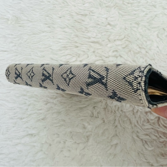 Louis Vuitton Mini Lin Monogram Canvas Leather Agenda Memo Book Cover w/ LVnotes - Picture 4 of 16